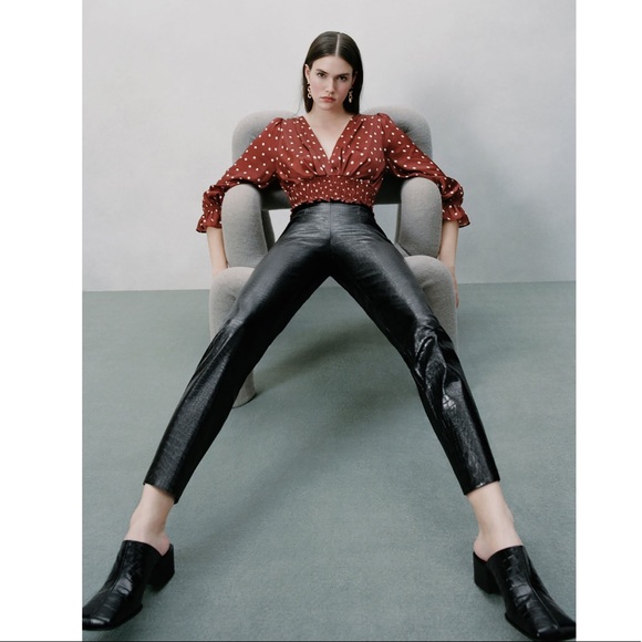 Zara Pants - Zara Faux Leather Pants